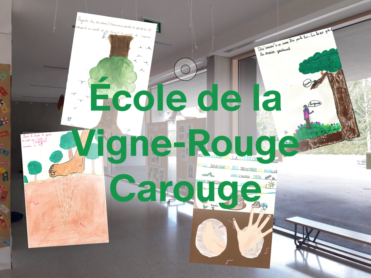 Educational exhibition opening at the Vigne-Rouge school